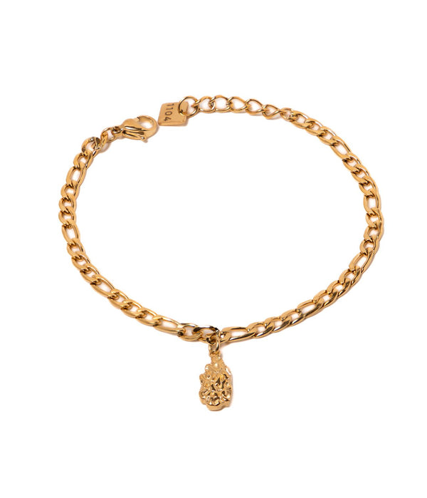 MAR/ERN PENDANT BRACELET GOLD